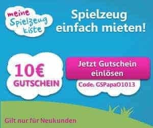 Spielzeugkiste-Rabattgutschein