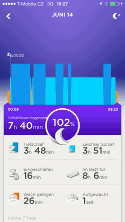 UP Screenshot schlechte Nacht 