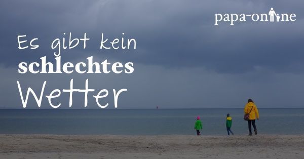 schlechtes Wetter