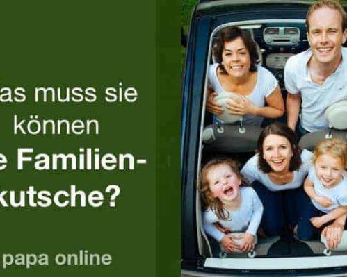 Familienauto – was man beim Kauf eines Papa-Taxis beachten sollte