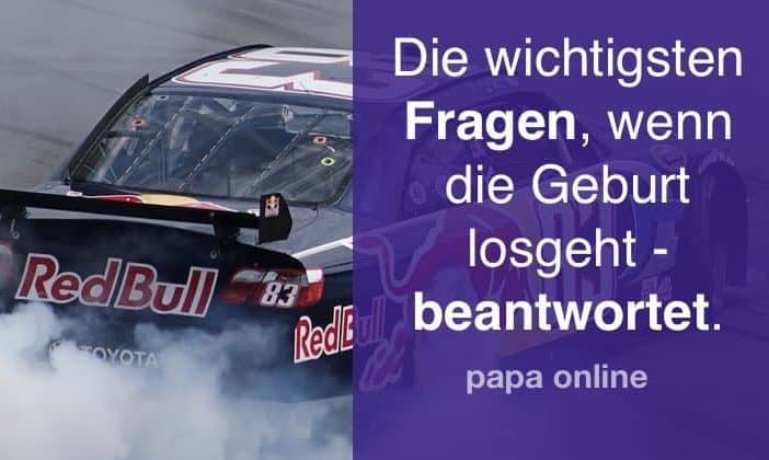 geburt losgeht