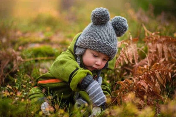 Frische Luft und Schmutz ist gut für das Immunsystem deines Kindes